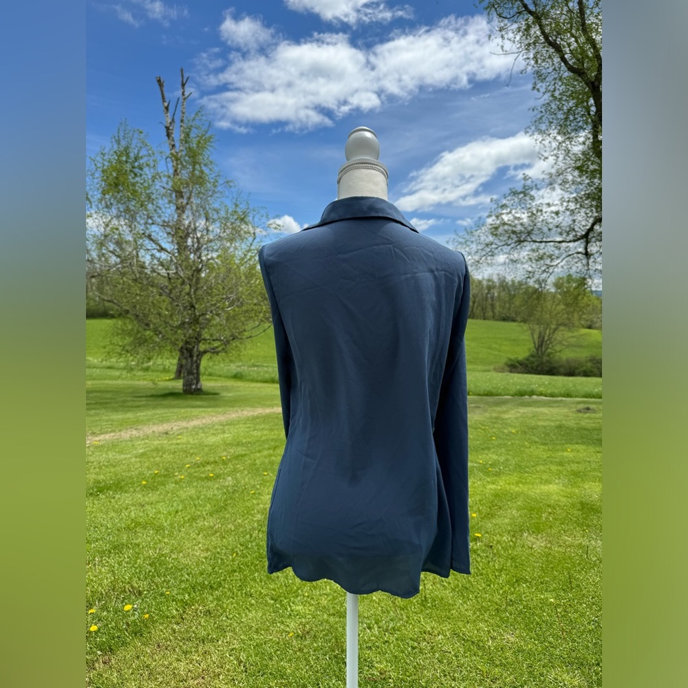 Blue button down - Picture 2 of 4